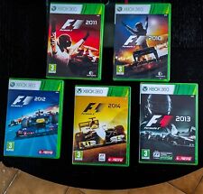 👻 🇨🇵 Pack F1 2014, 2013, 2012, 2011, 2010 Complet Avec Notice Xbox 360 PAL FR comprar usado  Enviando para Brazil