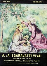 Sgaravatti catalogo 1961 usato  Biella