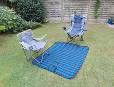 Folding camping chairs for sale  COVENTRY
