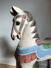 Cavallo dondolo legno usato  Civitavecchia