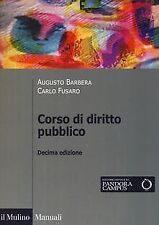 Corso diritto pubblico. usato  Acqualagna