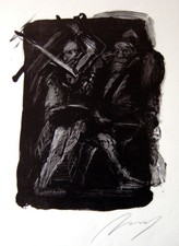 Alfred hrdlicka lithographie gebraucht kaufen  München