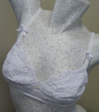 Soutien gorge blanc d'occasion  Maël-Carhaix