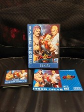 Real Bout Fatal Fury Genesis 40 MEGA Sega Mega Drive PAL BLUE VERSION comprar usado  Enviando para Brazil