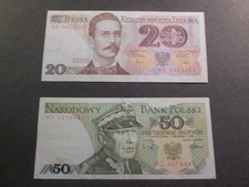 Lot billets pologne d'occasion  Orleans-
