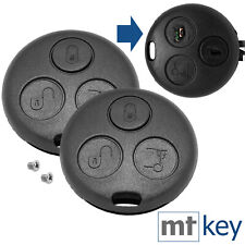 2X OE Qualität Auto Schlüssel Gehäuse für Smart Fortwo 450 98-07 Fernbedienung comprar usado  Enviando para Brazil