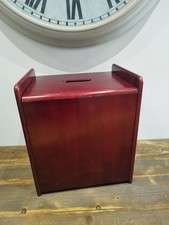 Mahogany single lidded for sale  SOUTH SHIELDS
