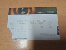 Paok salonicco fiorentina usato  Firenze