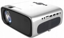 Używany, Projektor DLP Philips NeoPix Prime 2 npx542/int srebrny na sprzedaż  PL