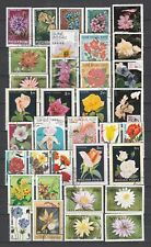 Fleurs lot timbres d'occasion  Beaucamps-le-Vieux