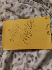 Signed autograph book for sale  UK