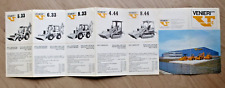 Depliant brochure venieri usato  Russi