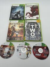 Lote de 7 videogames Xbox 360 - Halo, Army Of Two, Reckoning, GTA V - NÃO TESTADO comprar usado  Enviando para Brazil