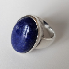 Lapislazuli ring 925 gebraucht kaufen  Bad Rappenau
