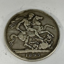 1893 silver crown for sale  BIRMINGHAM