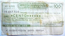 Miniasegno banca cattolica usato  Genova