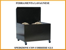 Cassettone portapellet acciaio usato  Lavagna