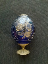 Oeuf bleu cristal d'occasion  Chambéry