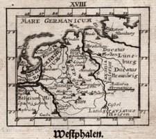 Westfalen riginal kupferstich gebraucht kaufen  Deutschland