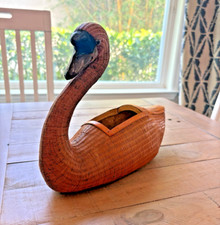 Vintage wicker swan for sale  Tampa