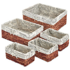 shelves baskets wicker for sale  USA