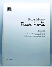 Frank martin ballade for sale  LOUTH