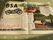 Bsa three wheeler for sale  BRIGHTON