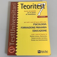 Teoritest teoria esercizi usato  Morro d'Oro