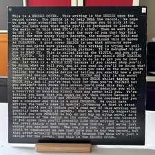 Xtc insert album for sale  YORK