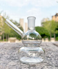 Usado, Cachimbo de água para fumar narguilé bong pirex vidro transparente 4" borbulhador xisha com tigela comprar usado  Enviando para Brazil