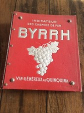 Byrrh classeur indicateur d'occasion  Neuvy-Saint-Sépulchre