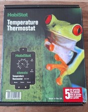 Habistat temperature thermosta for sale  SANDHURST