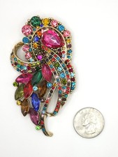 Colorful brooch pin for sale  Sulphur Springs