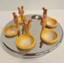 Bandeja de caracol vintage Alessi SG05 "Escar-Gogo" design Stefano Giovannoni 1994 FLAW comprar usado  Enviando para Brazil
