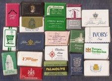 Lote Antigo 40 Sabonetes Antigos para Mini Quarto Hotel Motel, Anos 60 Anos 70, Variedade Clássica, usado comprar usado  Enviando para Brazil