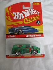 Hot Wheel '04 Classics Series 1, 1956 Ford F-100 corpo verde 5spk roda cardada comprar usado  Enviando para Brazil
