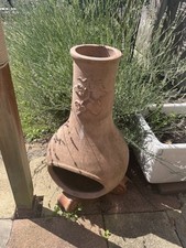 Clay chiminea 78cm for sale  ASHFORD