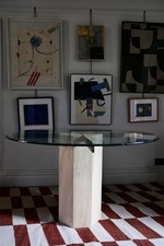 Vintage travertine marble for sale  LONDON