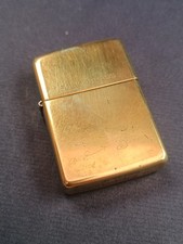 Vintage brass zippo for sale  STAFFORD