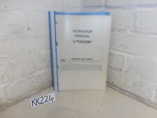 Honda vt250 workshop for sale  LEICESTER