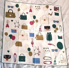 Sciarpa donna foulard usato  Vercelli
