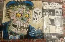 POSTER VINTAGE BUY OR DIE PUNK ROCK 1980 RALPH RECORDS  comprar usado POSTER VINTAGE BUY OR DIE PUNK ROCK 1980 RALPH RECORDS  comprar usado  Enviando para Brazil