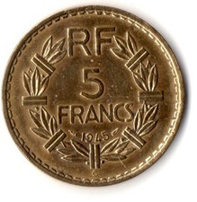 Francs 1945 lavrillier d'occasion  Parthenay