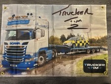 Bandeira assinada impressa Trucker Tim, edição limitada comprar usado  Enviando para Brazil