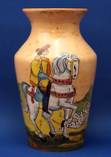 Vaso ceramica cavaliere usato  Roma