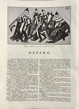 1926 fortunato depero usato  Magenta
