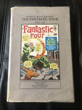 marvel masterworks fantastic four for sale marvel masterworks fantastic four for sale LONDON