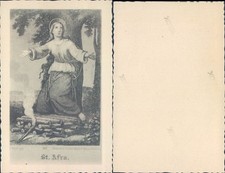 Santino sant afra usato  Italia