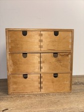Wooden drawers storage for sale  ELLON