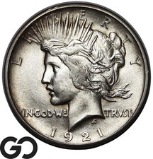 1921 peace dollar for sale  Boerne